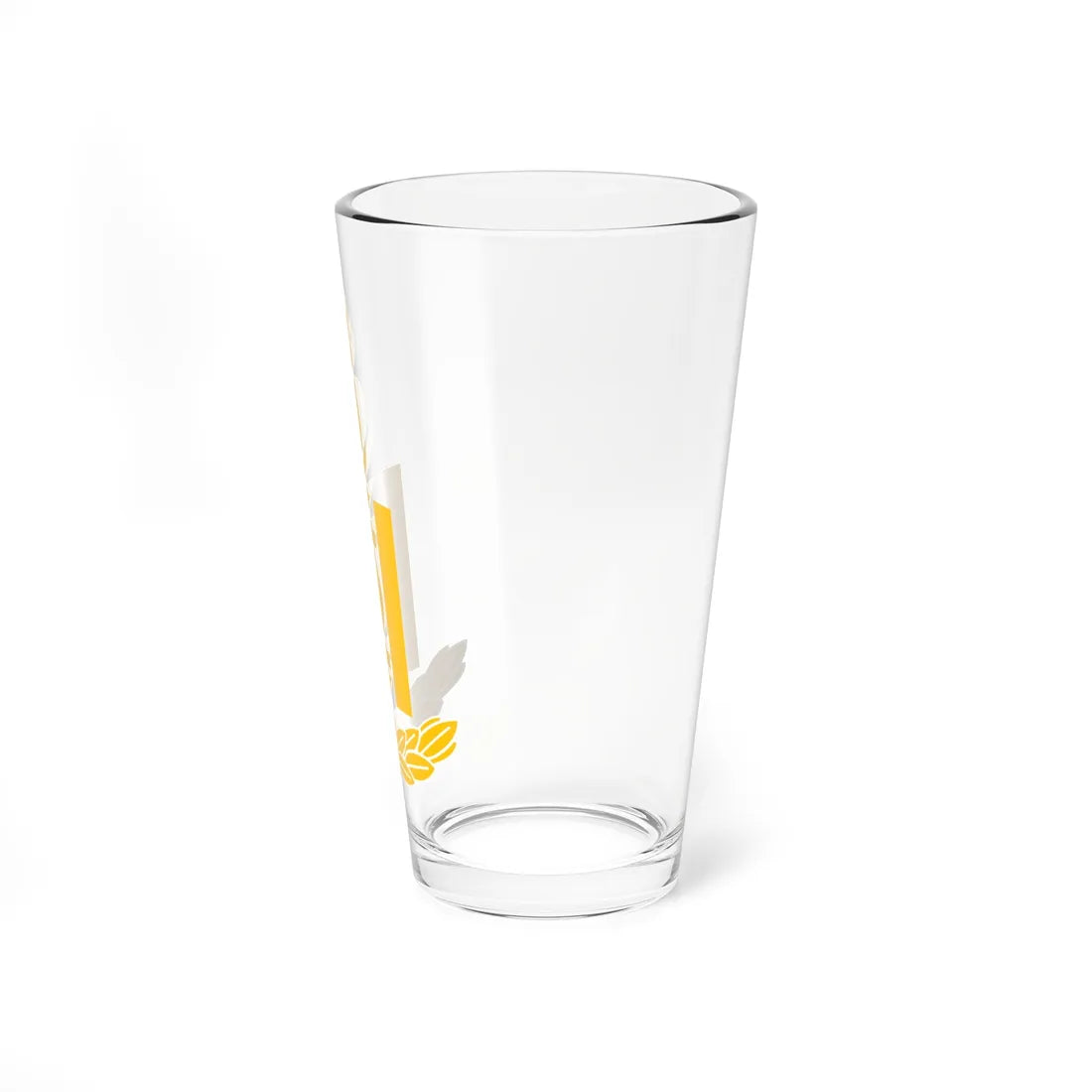 Soyombo yellow1939 (Mongolia) (Coat of Arms) Pint Glass 16oz - Go Mug Yourself