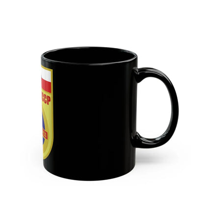 Soyuz 28 (Soyuz Programme) Black Coffee Mug-Go Mug Yourself