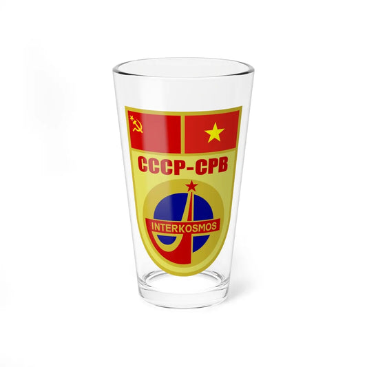 Soyuz 37 (Soyuz Space Programme) Pint Glass 16oz 16oz - Go Mug Yourself