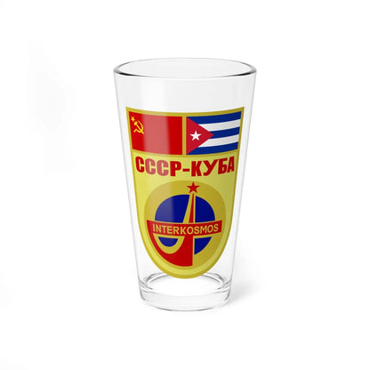 Soyuz 38 (Soyuz Space Programme) Pint Glass 16oz 16oz - Go Mug Yourself