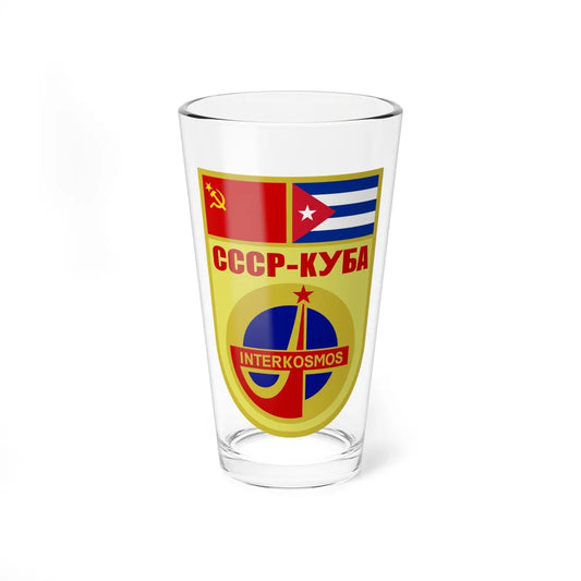 Soyuz 38 (Soyuz Space Programme) Pint Glass 16oz 16oz - Go Mug Yourself