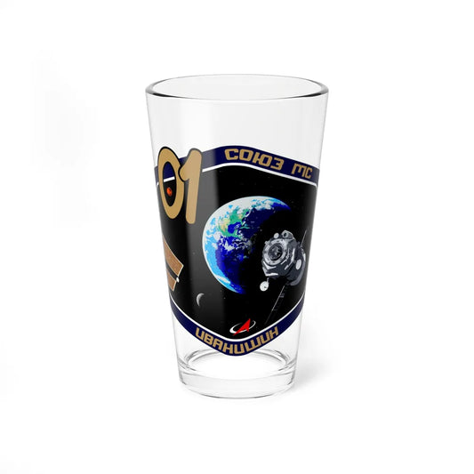 Soyuz MS-01 (Soyuz Space Programme) Pint Glass 16oz 16oz - Go Mug Yourself
