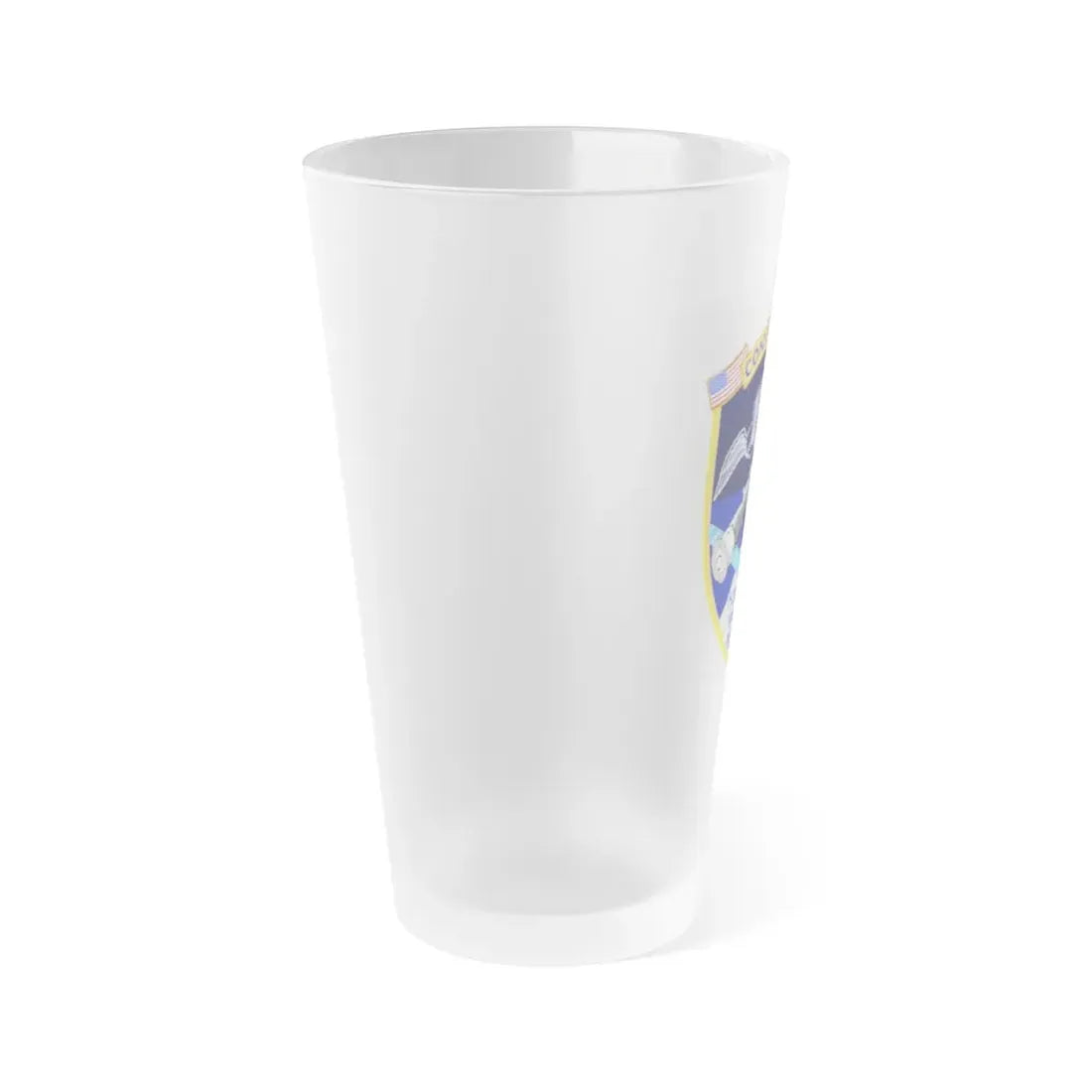 Soyuz MS-03 (Soyuz Space Programme) Frosted Pint Glass 16oz - Go Mug Yourself