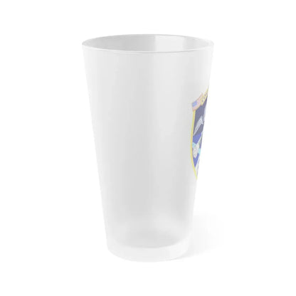 Soyuz MS-03 (Soyuz Space Programme) Frosted Pint Glass 16oz - Go Mug Yourself