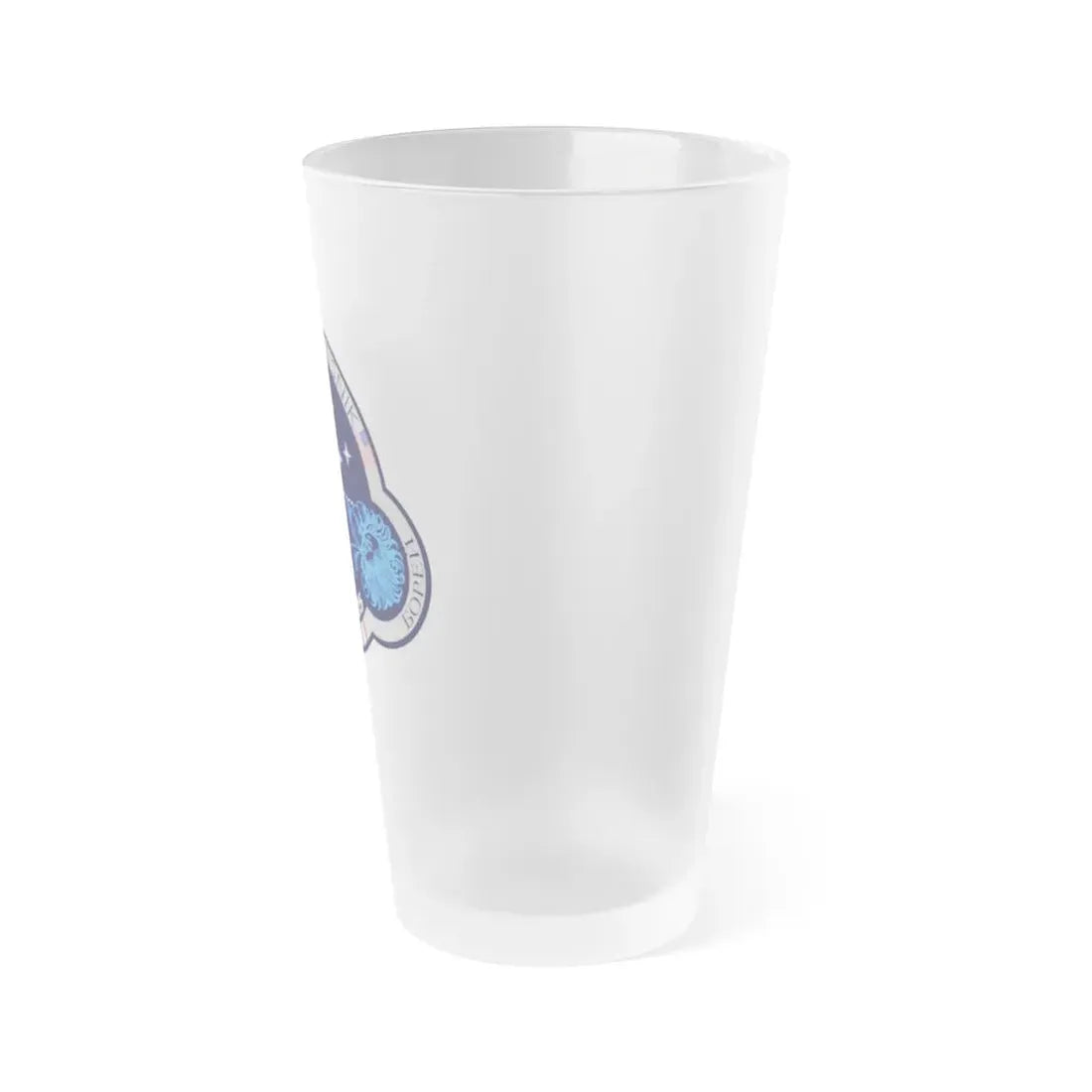 Soyuz MS-05 (Soyuz Space Programme) Frosted Pint Glass 16oz - Go Mug Yourself