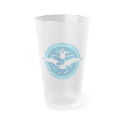 Soyuz MS-06 (Soyuz Space Programme) Frosted Pint Glass 16oz Default Title - Go Mug Yourself