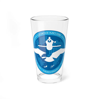 Soyuz MS-06 (Soyuz Space Programme) Pint Glass 16oz 16oz - Go Mug Yourself
