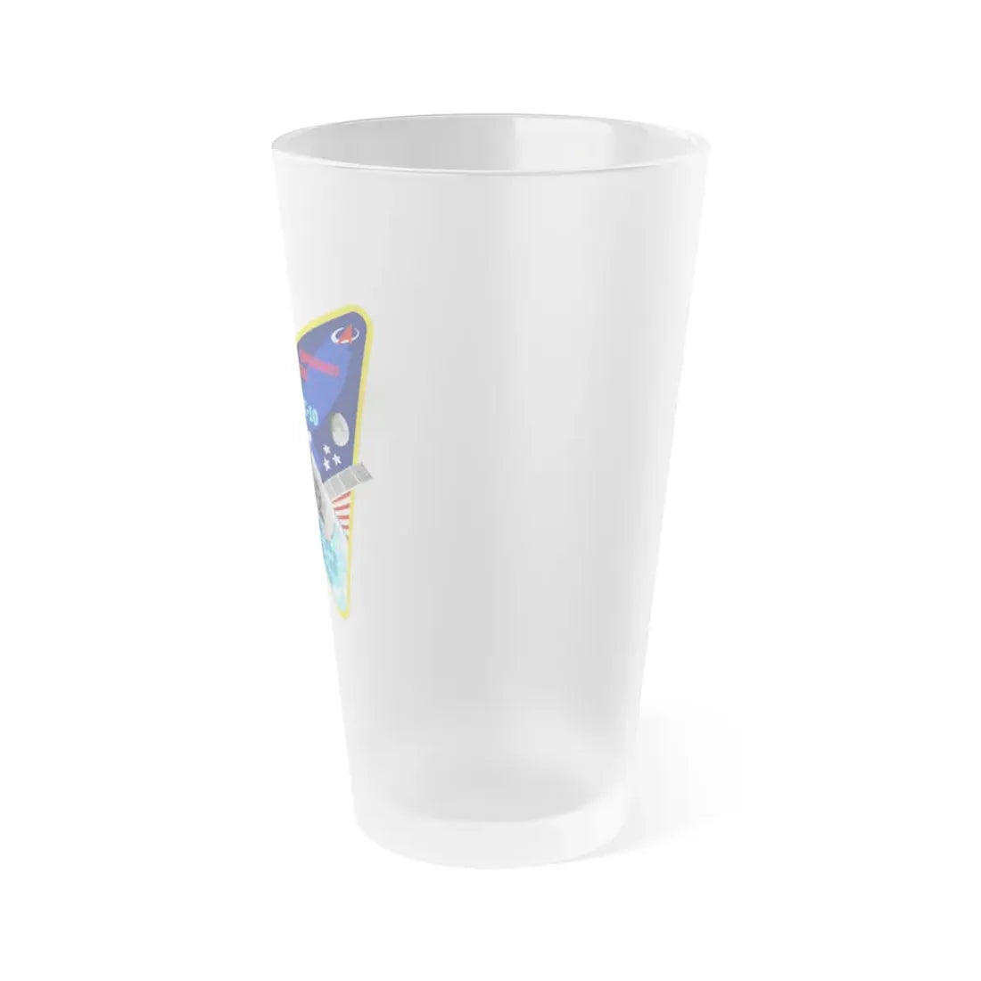 Soyuz MS-10 (Soyuz Space Programme) Frosted Pint Glass 16oz - Go Mug Yourself