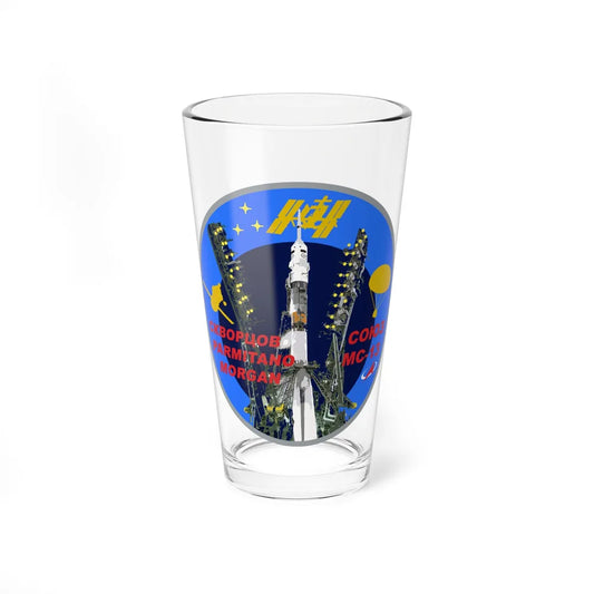 Soyuz MS-13 (Soyuz Space Programme) Pint Glass 16oz 16oz - Go Mug Yourself