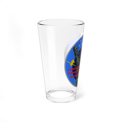Soyuz MS-13 (Soyuz Space Programme) Pint Glass 16oz - Go Mug Yourself