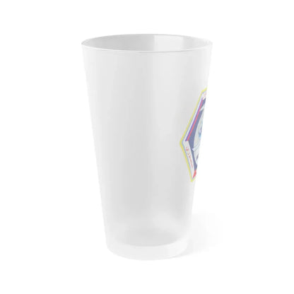 Soyuz MS-15 (Soyuz Space Programme) Frosted Pint Glass 16oz - Go Mug Yourself