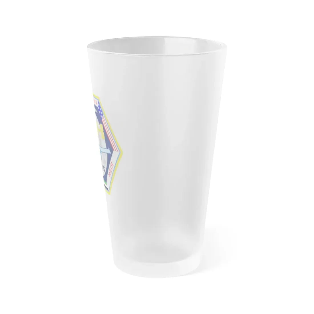 Soyuz MS-15 (Soyuz Space Programme) Frosted Pint Glass 16oz - Go Mug Yourself