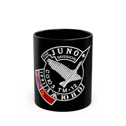 Soyuz TM-12 (Soyuz Programme) Black Coffee Mug-11oz-Go Mug Yourself