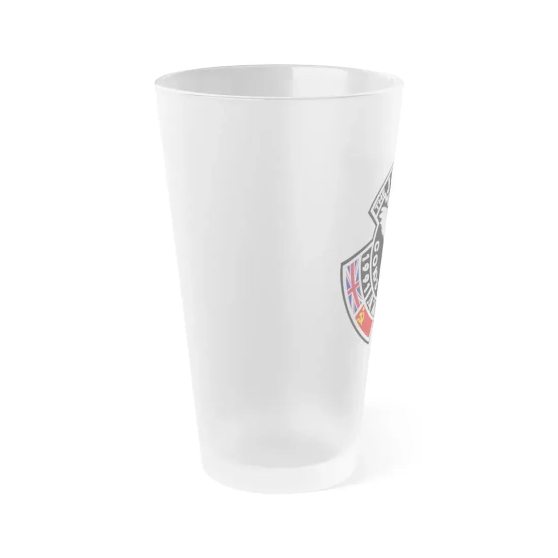 Soyuz TM-12 (Soyuz Space Programme) Frosted Pint Glass 16oz - Go Mug Yourself
