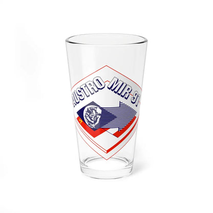 Soyuz TM-13 (Soyuz Space Programme) Pint Glass 16oz 16oz - Go Mug Yourself