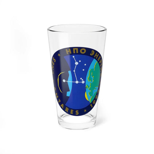 Soyuz TM-15 (Soyuz Space Programme) Pint Glass 16oz 16oz - Go Mug Yourself