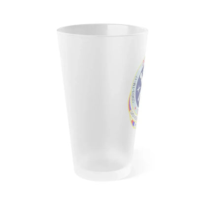 Soyuz TM-17 (Soyuz Space Programme) Frosted Pint Glass 16oz - Go Mug Yourself