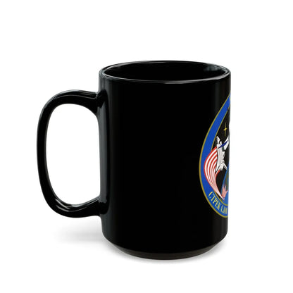 Soyuz TM-21 (Soyuz Programme) Black Coffee Mug-Go Mug Yourself