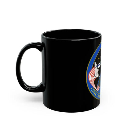 Soyuz TM-21 (Soyuz Programme) Black Coffee Mug-Go Mug Yourself