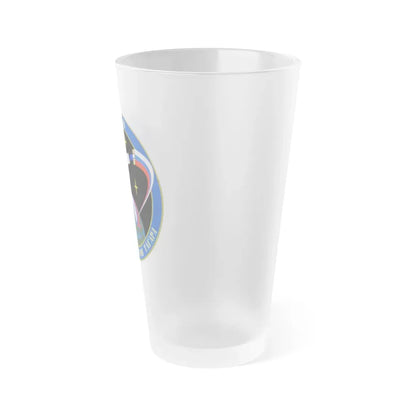 Soyuz TM-21 (Soyuz Space Programme) Frosted Pint Glass 16oz - Go Mug Yourself