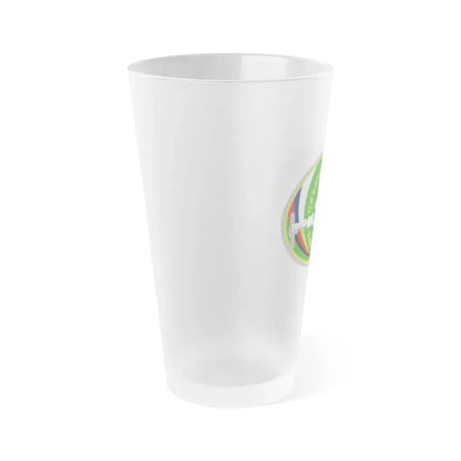 Soyuz TM-25 (Soyuz Space Programme) Frosted Pint Glass 16oz - Go Mug Yourself
