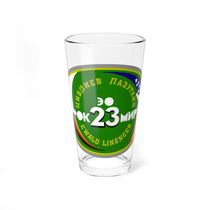 Soyuz TM-25 (Soyuz Space Programme) Pint Glass 16oz 16oz - Go Mug Yourself