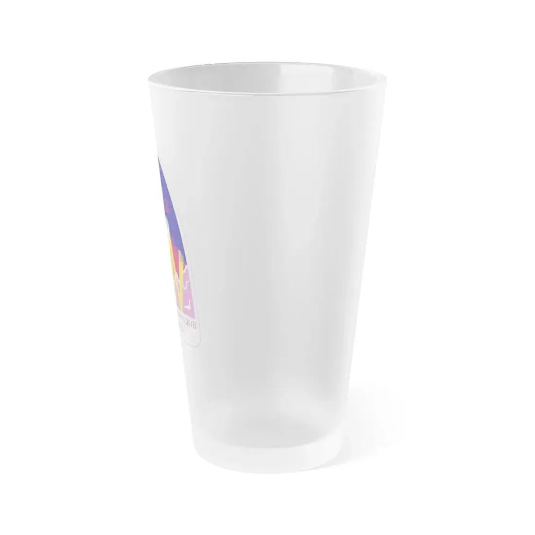 Soyuz TM-26 (Soyuz Space Programme) Frosted Pint Glass 16oz - Go Mug Yourself