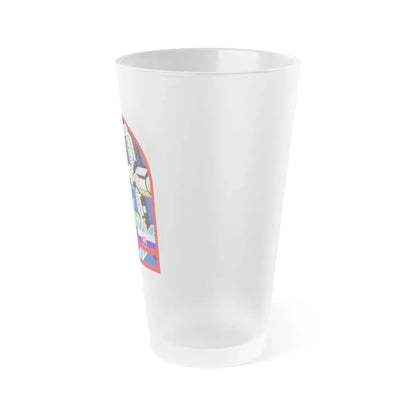 Soyuz TM-29 (Soyuz Space Programme) Frosted Pint Glass 16oz - Go Mug Yourself