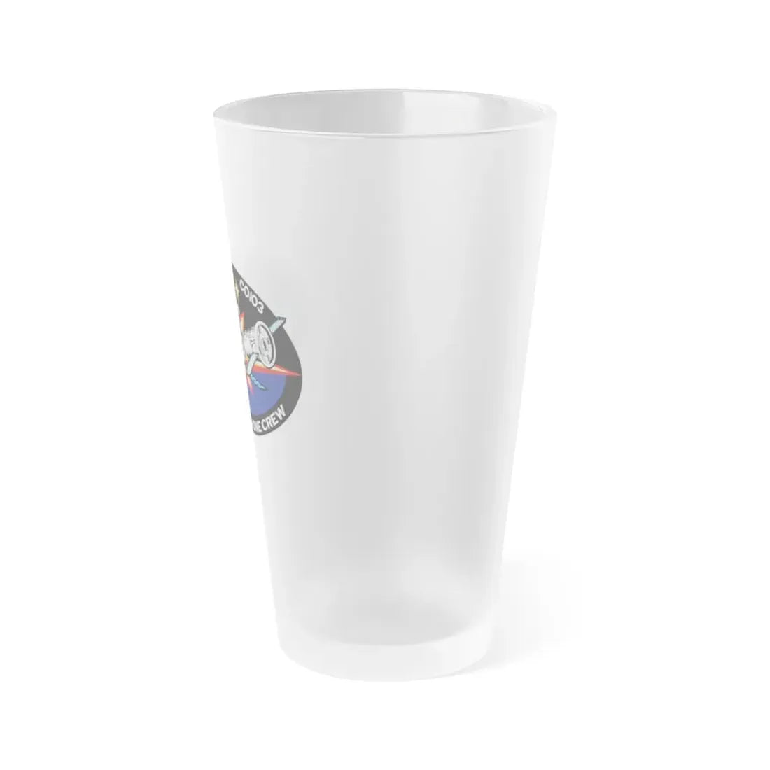 Soyuz TM-31 (Soyuz Space Programme) Frosted Pint Glass 16oz - Go Mug Yourself