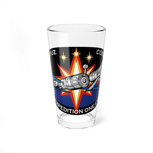 Soyuz TM-31 (Soyuz Space Programme) Pint Glass 16oz 16oz - Go Mug Yourself