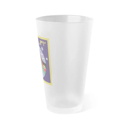 Soyuz TM-6 (Soyuz Space Programme) Frosted Pint Glass 16oz - Go Mug Yourself