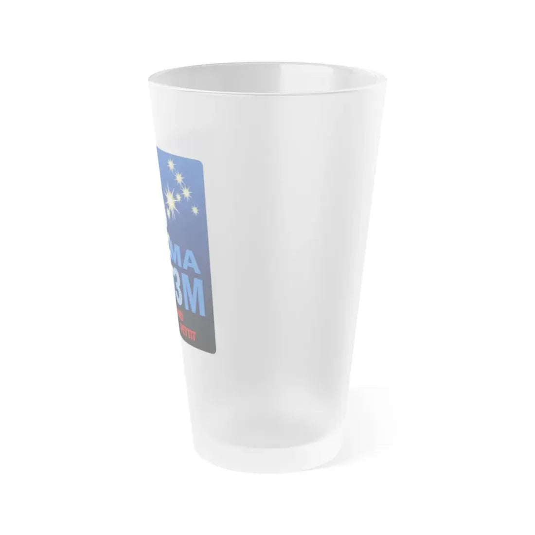 Soyuz TMA-03M (Soyuz Space Programme) Frosted Pint Glass 16oz - Go Mug Yourself