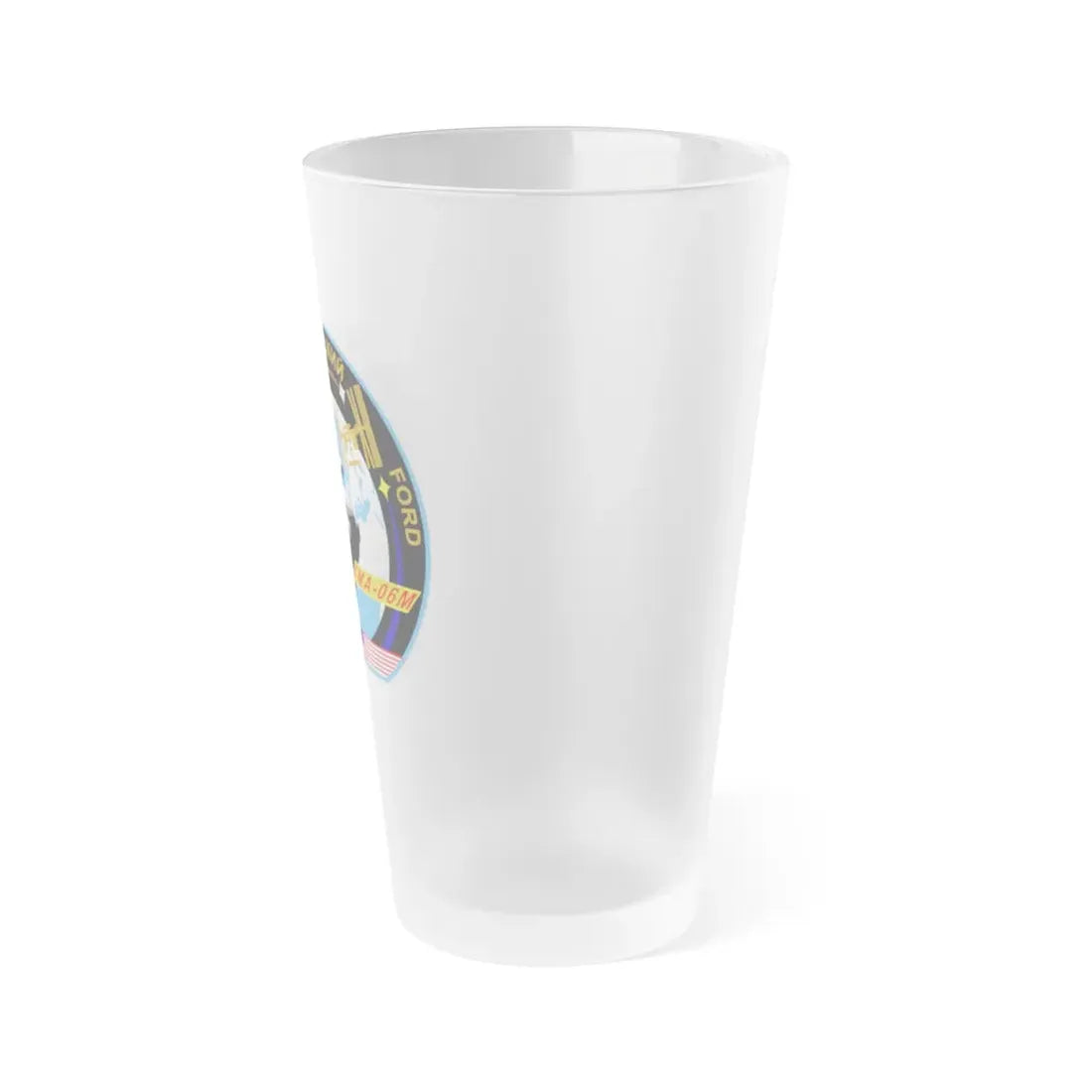 Soyuz TMA-06M (Soyuz Space Programme) Frosted Pint Glass 16oz - Go Mug Yourself