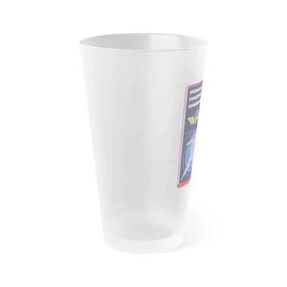 Soyuz TMA-07M (Soyuz Space Programme) Frosted Pint Glass 16oz - Go Mug Yourself