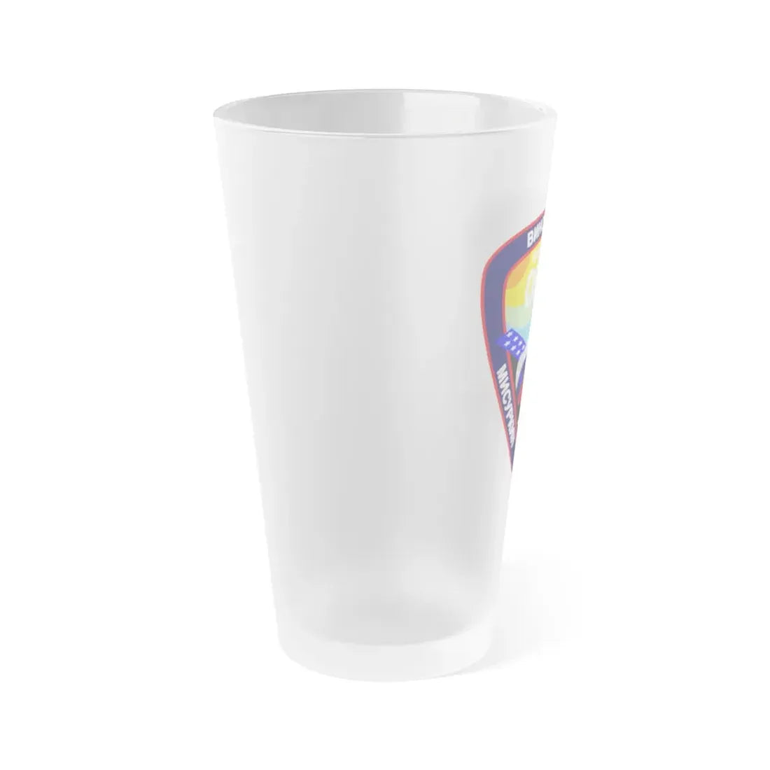 Soyuz TMA-08M (Soyuz Space Programme) Frosted Pint Glass 16oz - Go Mug Yourself