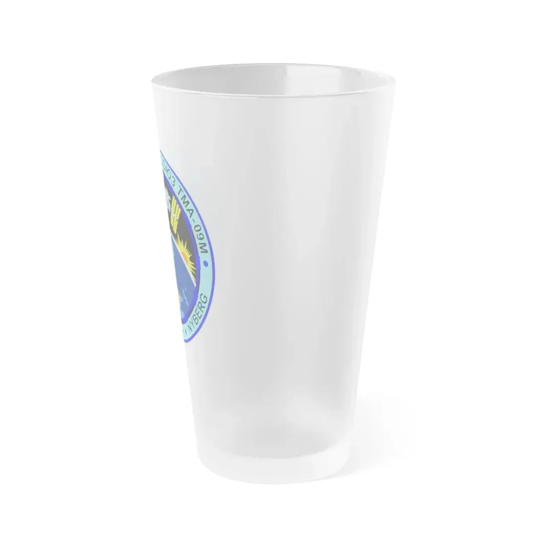 Soyuz TMA-09M (Soyuz Space Programme) Frosted Pint Glass 16oz - Go Mug Yourself