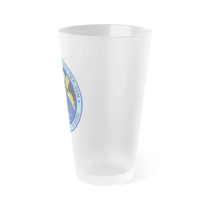 Soyuz TMA-09M (Soyuz Space Programme) Frosted Pint Glass 16oz - Go Mug Yourself