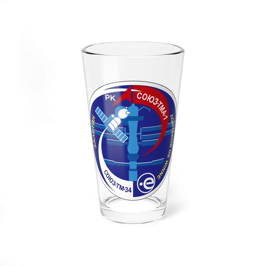 Soyuz TMA-1 (Soyuz Space Programme) Pint Glass 16oz 16oz - Go Mug Yourself