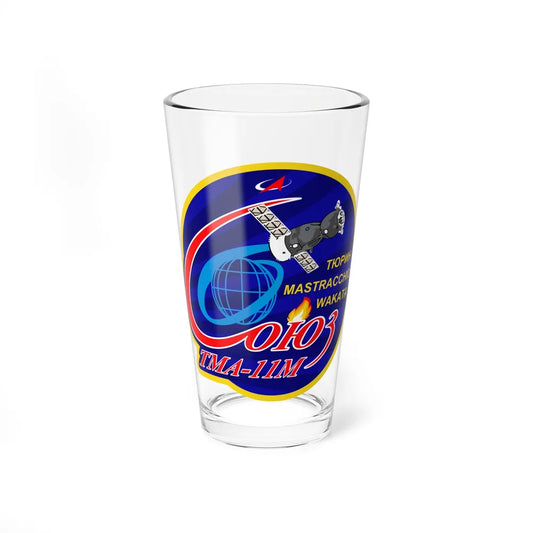 Soyuz TMA-11M (Soyuz Space Programme) Pint Glass 16oz 16oz - Go Mug Yourself