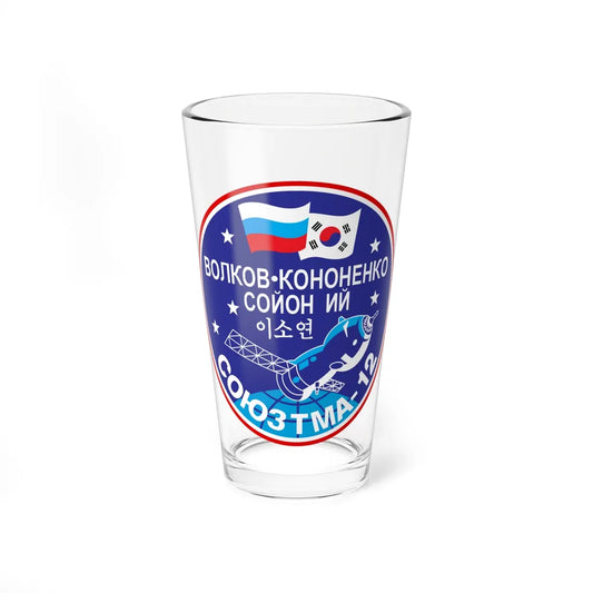 Soyuz TMA-12 (Soyuz Space Programme) Pint Glass 16oz 16oz - Go Mug Yourself