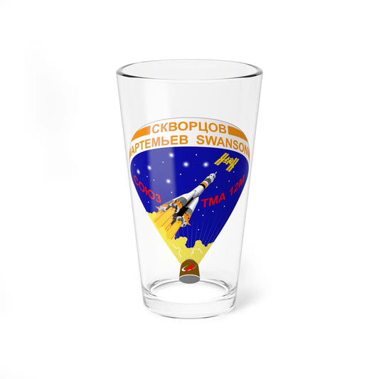 Soyuz TMA-12M (Soyuz Space Programme) Pint Glass 16oz 16oz - Go Mug Yourself