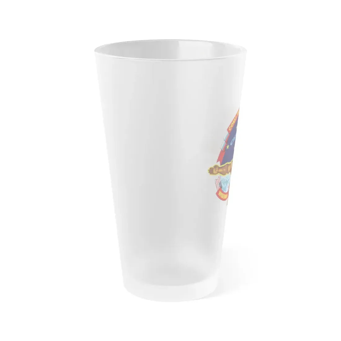 Soyuz TMA-13M (Soyuz Space Programme) Frosted Pint Glass 16oz - Go Mug Yourself