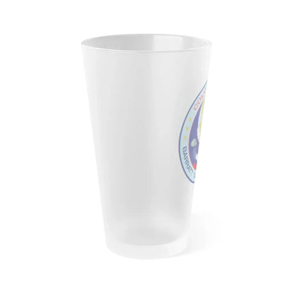 Soyuz TMA-14 (Soyuz Space Programme) Frosted Pint Glass 16oz - Go Mug Yourself