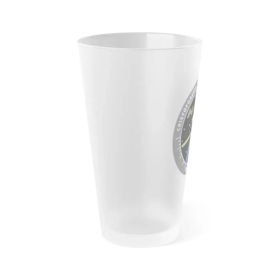 Soyuz TMA-15M (Soyuz Space Programme) Frosted Pint Glass 16oz - Go Mug Yourself