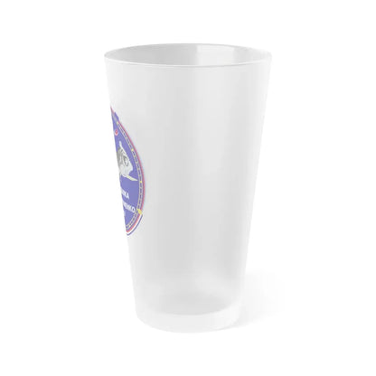 Soyuz TMA-16M (Soyuz Space Programme) Frosted Pint Glass 16oz - Go Mug Yourself