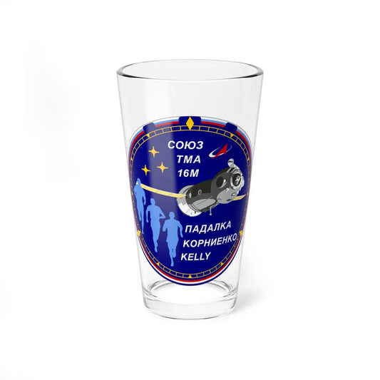 Soyuz TMA-16M (Soyuz Space Programme) Pint Glass 16oz 16oz - Go Mug Yourself