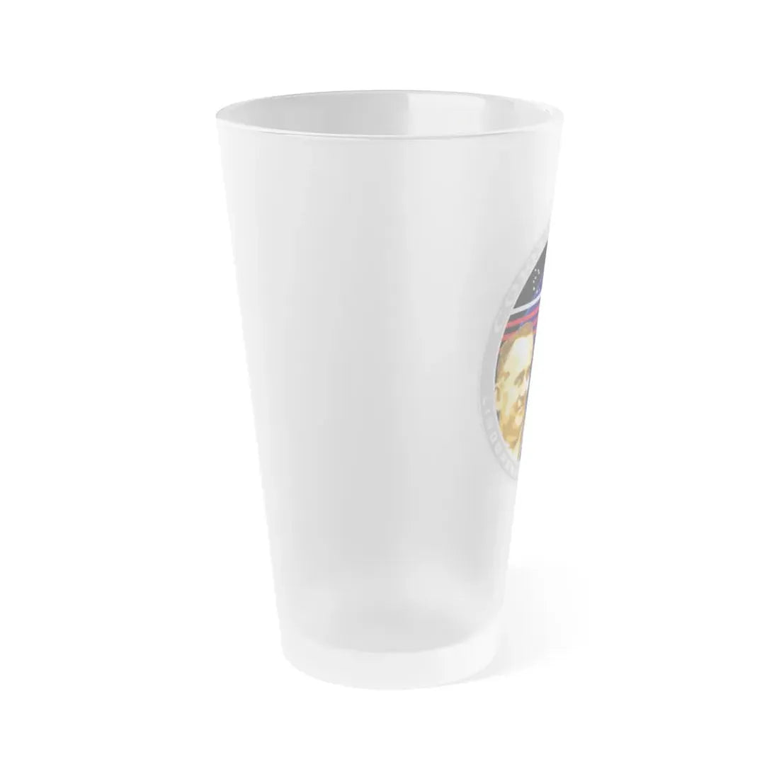 Soyuz TMA-17M (Soyuz Space Programme) Frosted Pint Glass 16oz - Go Mug Yourself