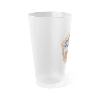 Soyuz TMA-18M (Soyuz Space Programme) Frosted Pint Glass 16oz - Go Mug Yourself