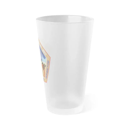 Soyuz TMA-18M (Soyuz Space Programme) Frosted Pint Glass 16oz - Go Mug Yourself