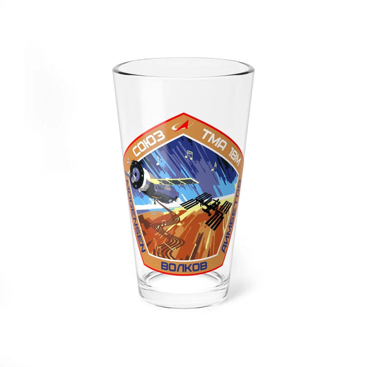 Soyuz TMA-18M (Soyuz Space Programme) Pint Glass 16oz 16oz - Go Mug Yourself